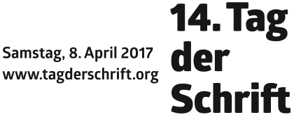 Samstag, 9. April 2016 | 13. Tag der Schrift